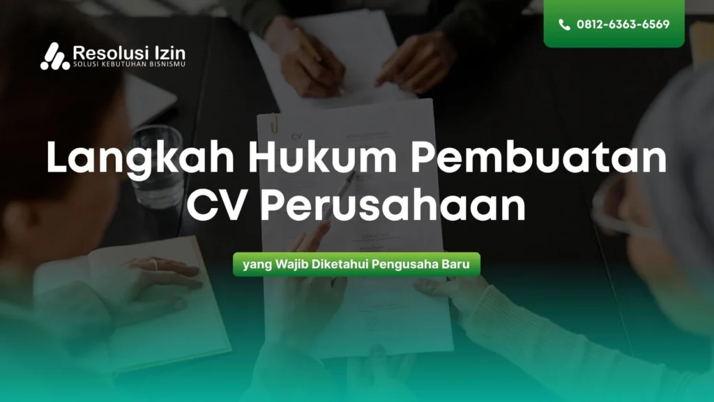 pembuatan cv perusahaan