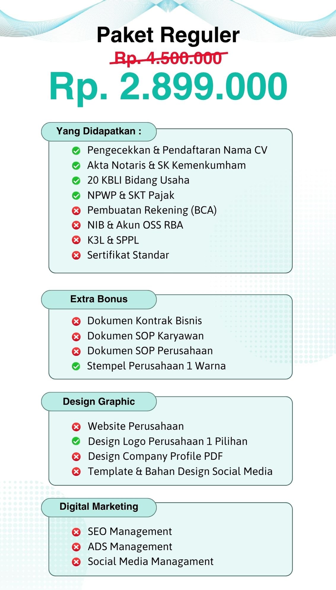Jasa Pembuatan CV