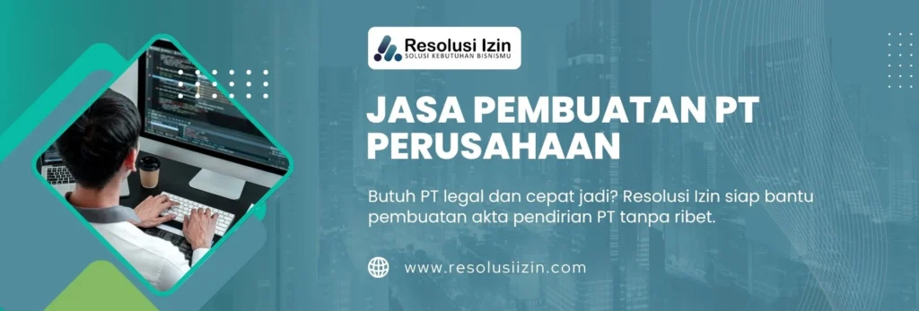jasa pendirian pt tangerang