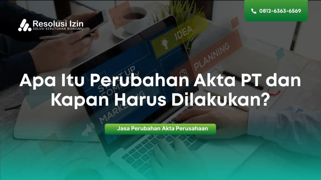 perubahan akta pt