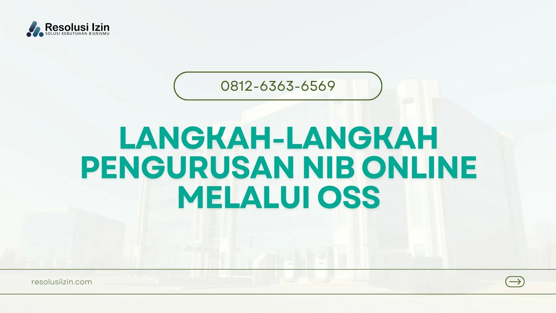 pengurusan nib online
