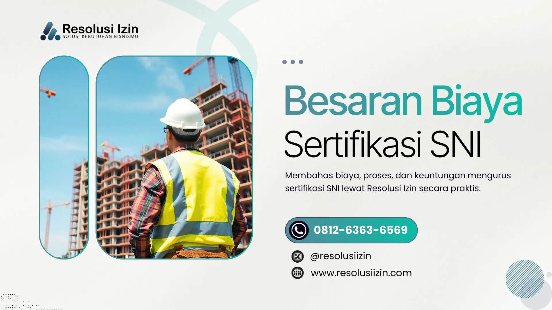 Ketahui Biaya Sertifikasi SNI Lewat Resolusi Izin! Transparan, Terarah, & Efisien