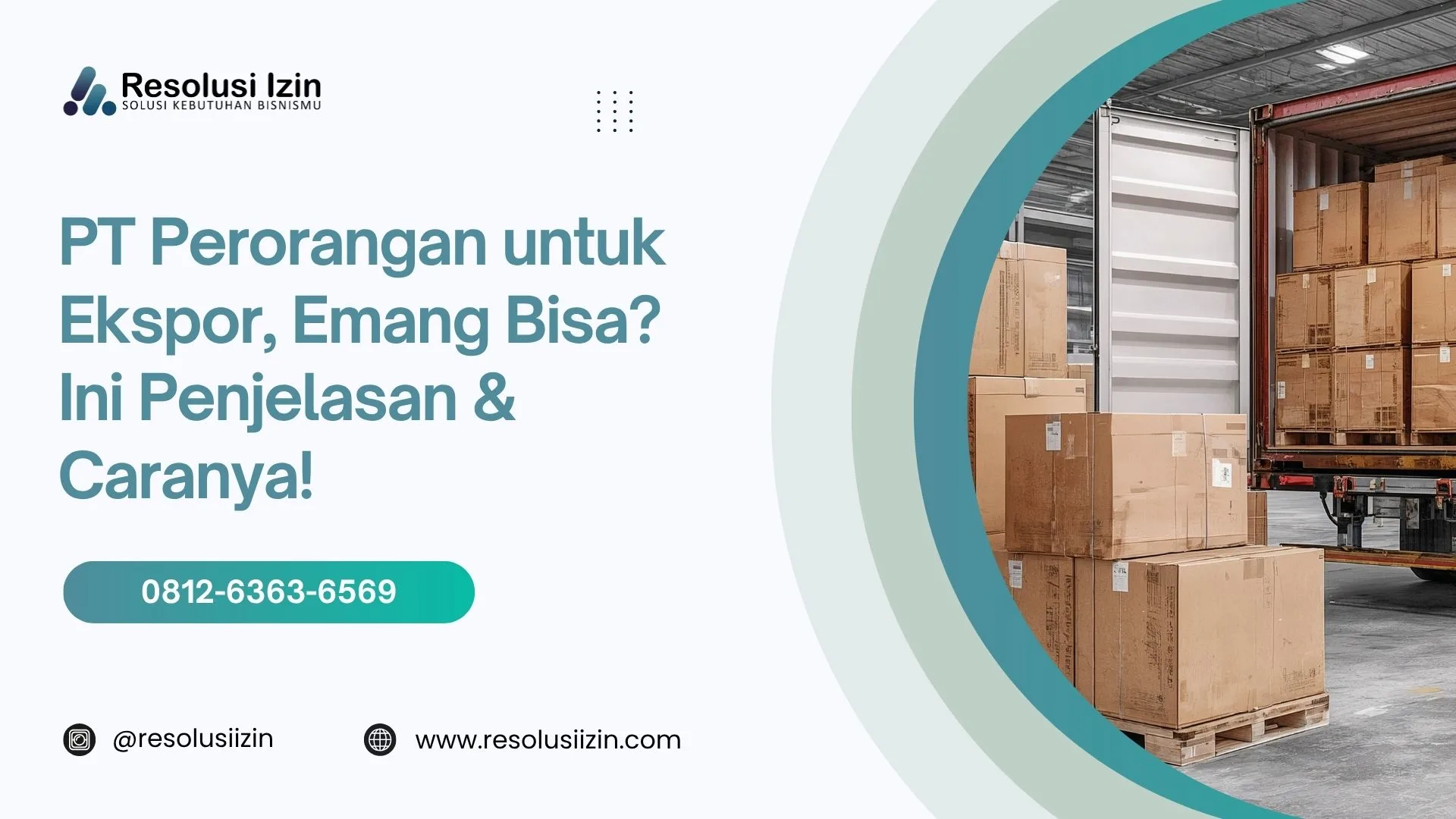 PT Perorangan untuk Ekspor, Emang Bisa Ini Penjelasan & Caranya!