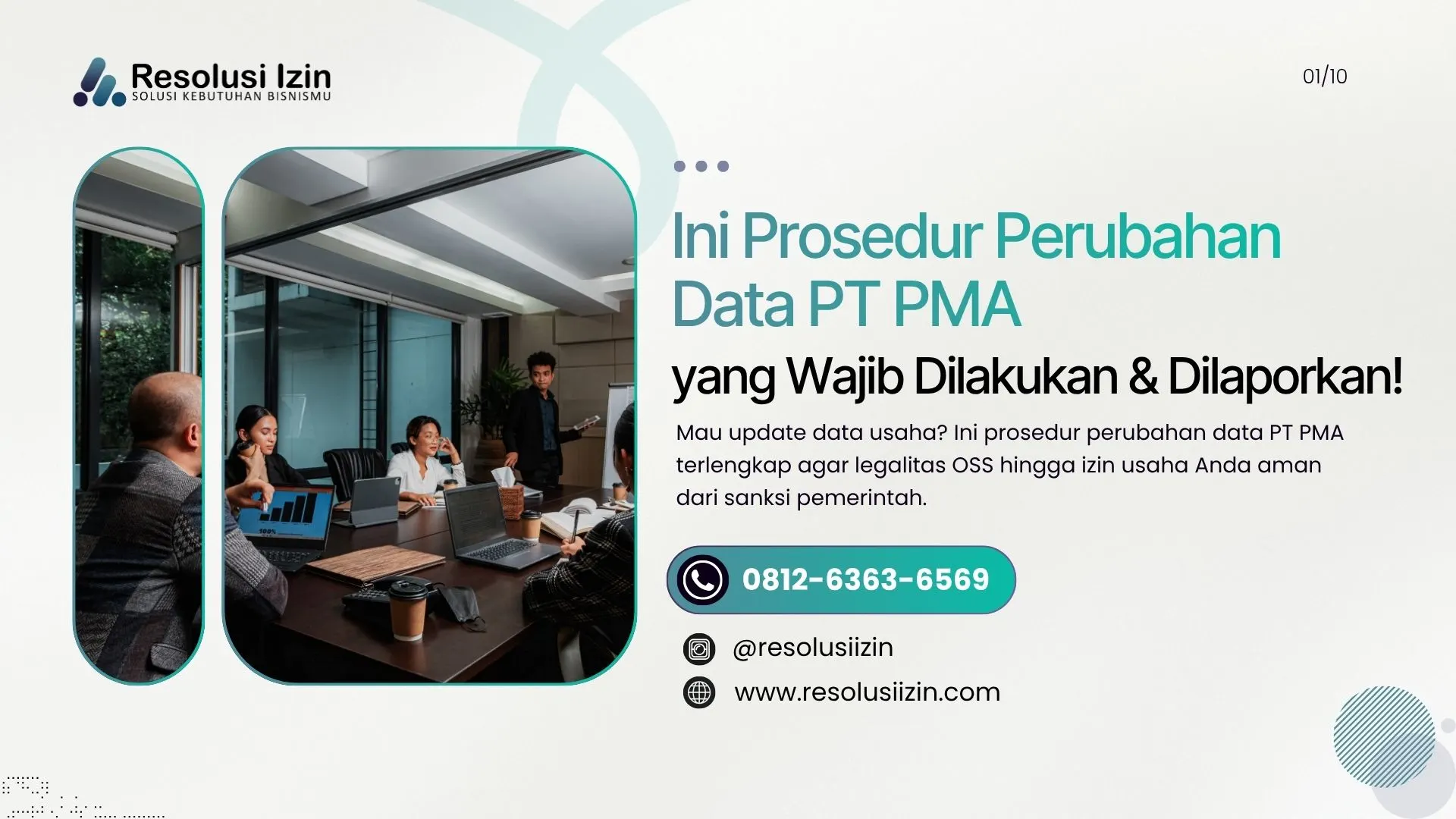 Prosedur Perubahan Data PT PMA