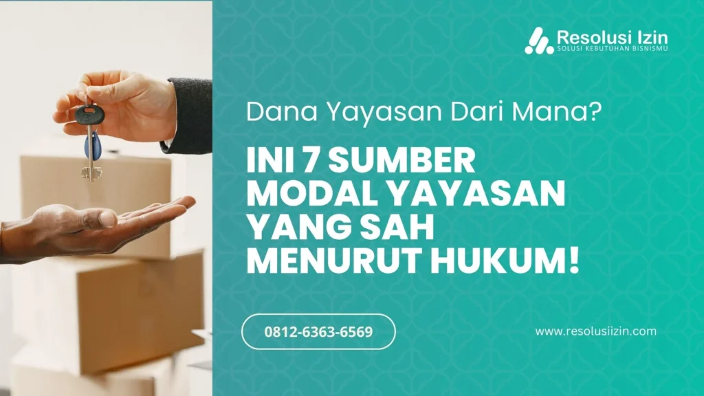 Sumber Modal Yayasan