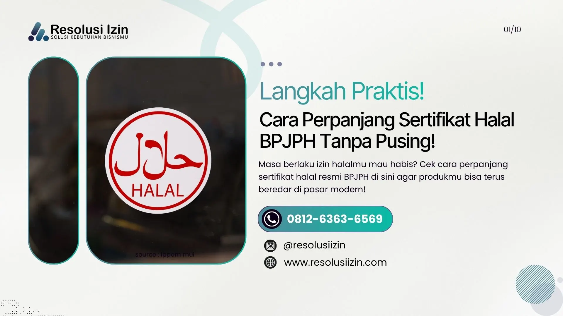 Cara Perpanjang Sertifikat Halal
