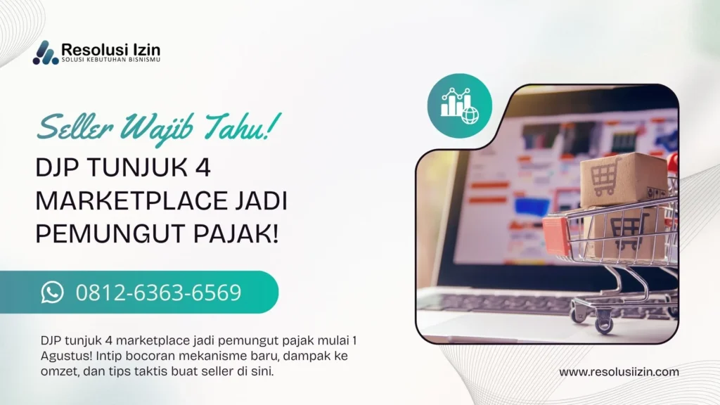 DJP Tunjuk 4 Marketplace Jadi Pemungut Pajak
