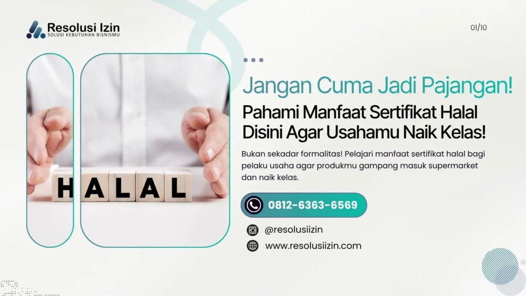 Manfaat Sertifikat Halal