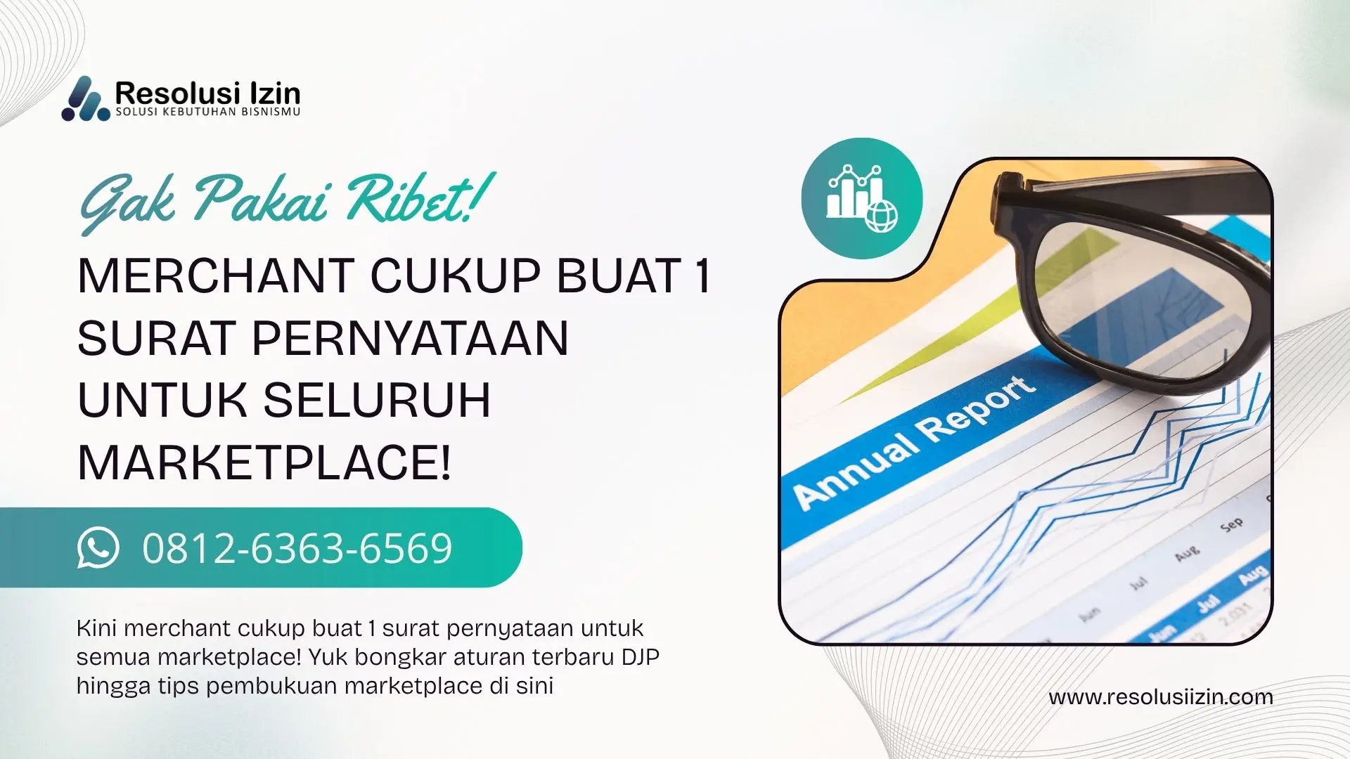 Merchant Cukup Buat 1 Surat Pernyataan