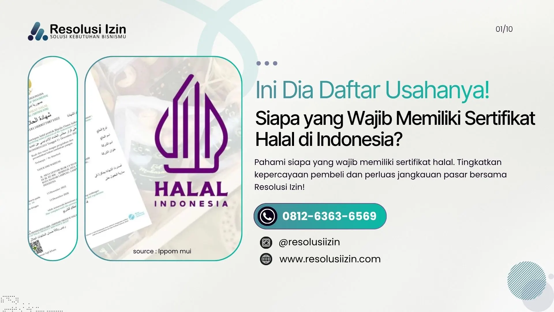 Siapa yang Wajib Memiliki Sertifikat Halal