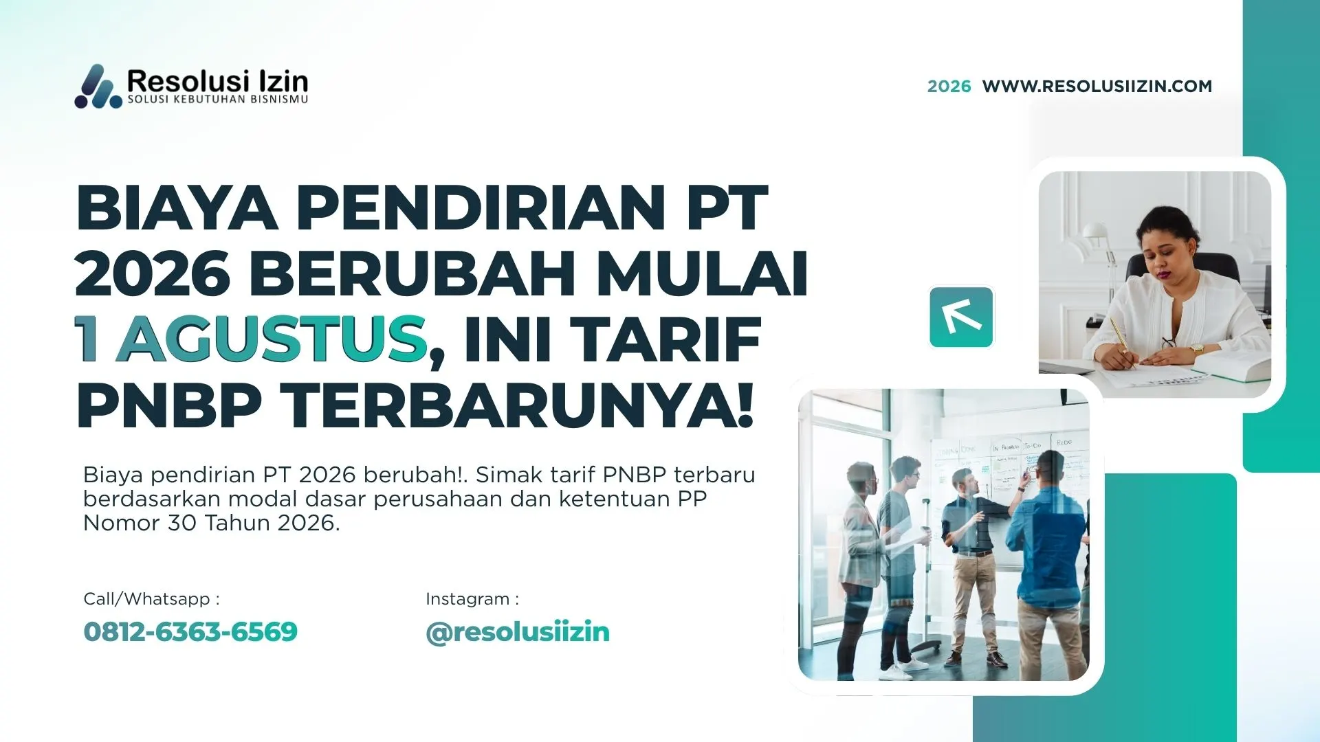 Biaya Pendirian PT 2026
