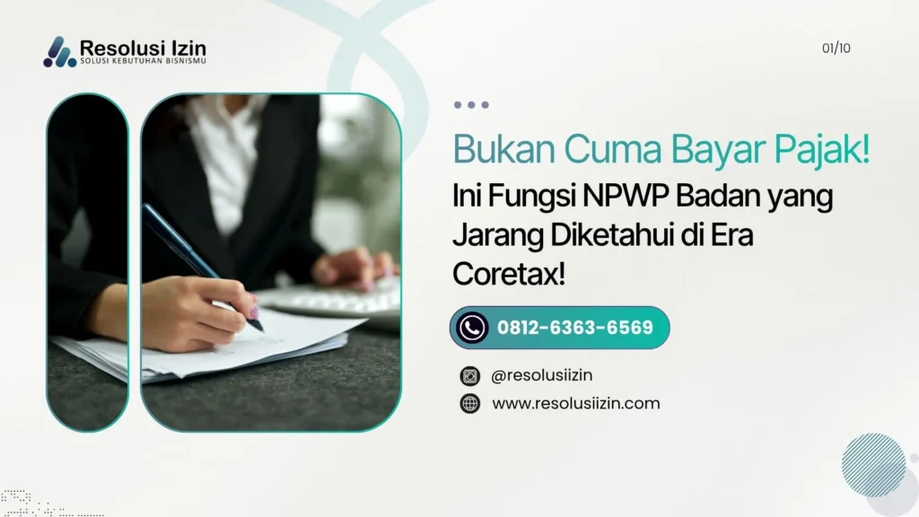 Fungsi NPWP Badan