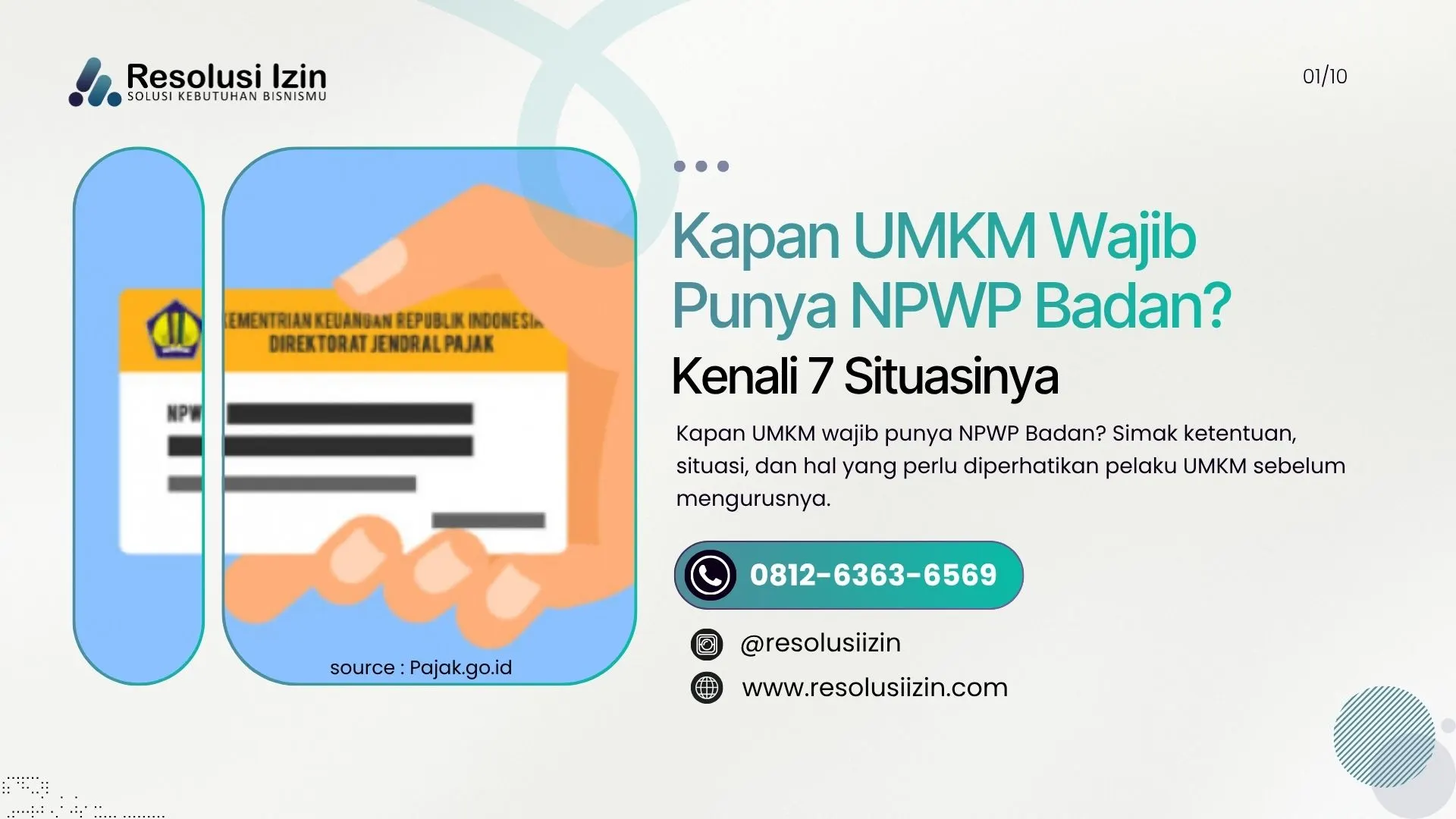 Kapan UMKM Wajib Punya NPWP Badan
