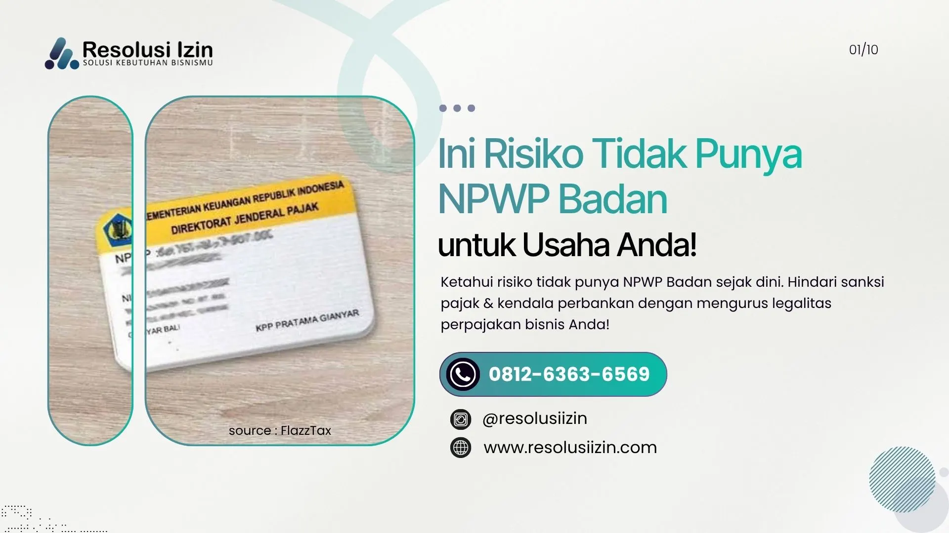 Risiko Tidak Punya NPWP Badan