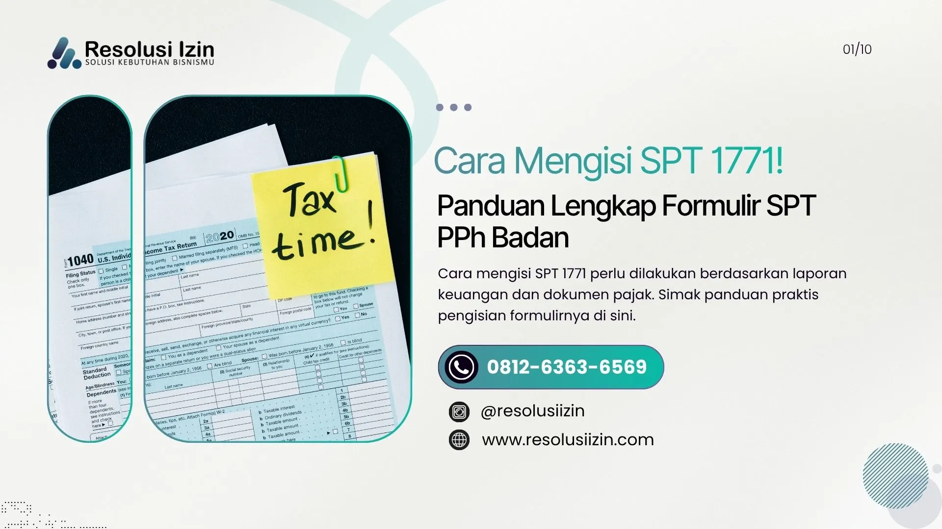 Cara Mengisi SPT 1771!