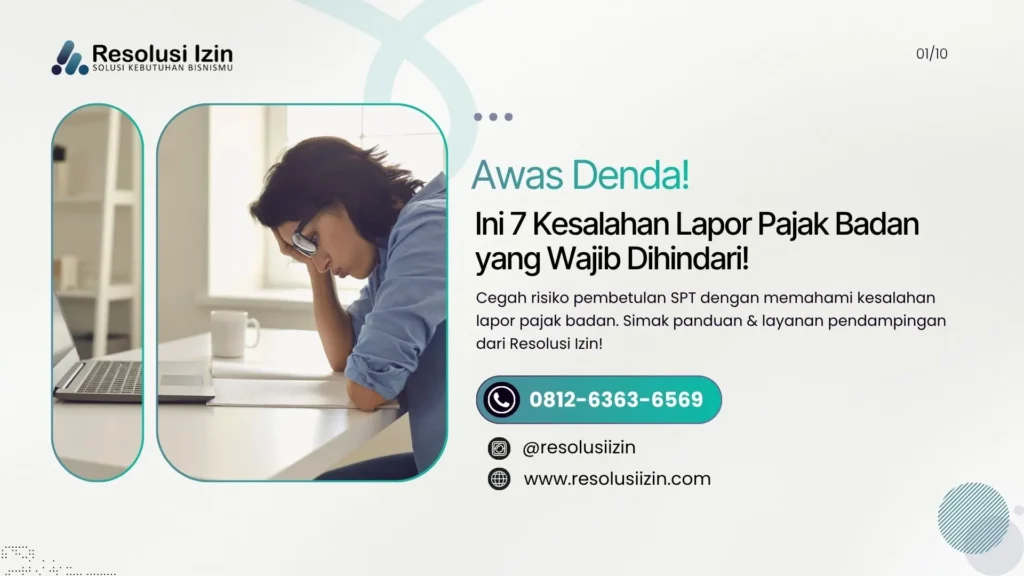 _Kesalahan Lapor Pajak Badan